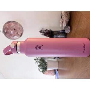 Hydro Flask 24oz Insulated Stainless Steel Water Bottle Reef Pink Flex Cap